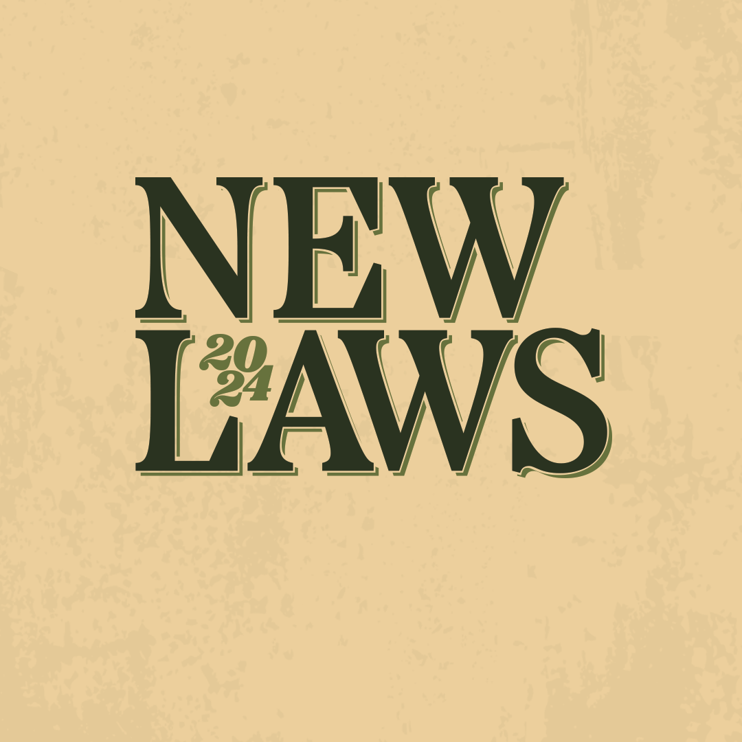 New Laws 2024
